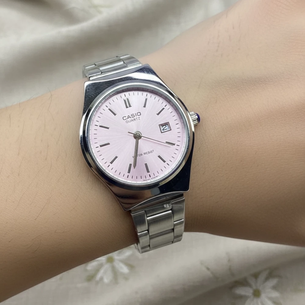 Casio Pink Quartz – Zərif Qadın Saatı