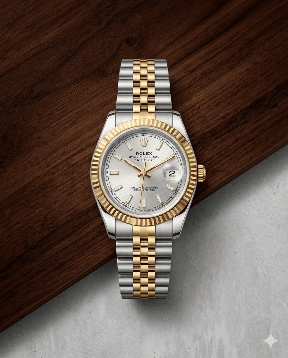 Rolex Oyster Perpetual Datejust Lüks Qadın Qol Saatı