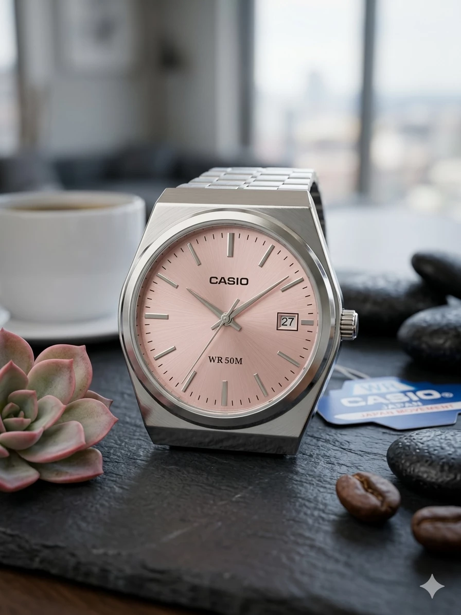 Casio Classic Elegant Çəhrayı Qol Saatı