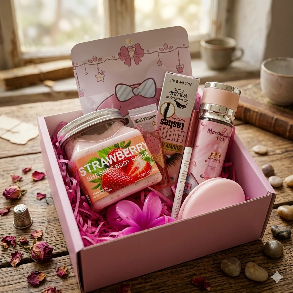 Strawberry & Sweet Moments Beauty Box