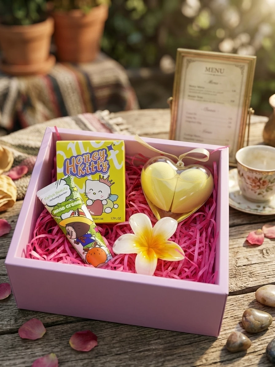 Zərif Qulluq və Ətir Hədiyyə Dəsti (Beauty Gift Box)