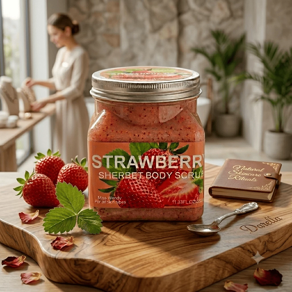 Strawberry Sherbet Bədən Skrabı