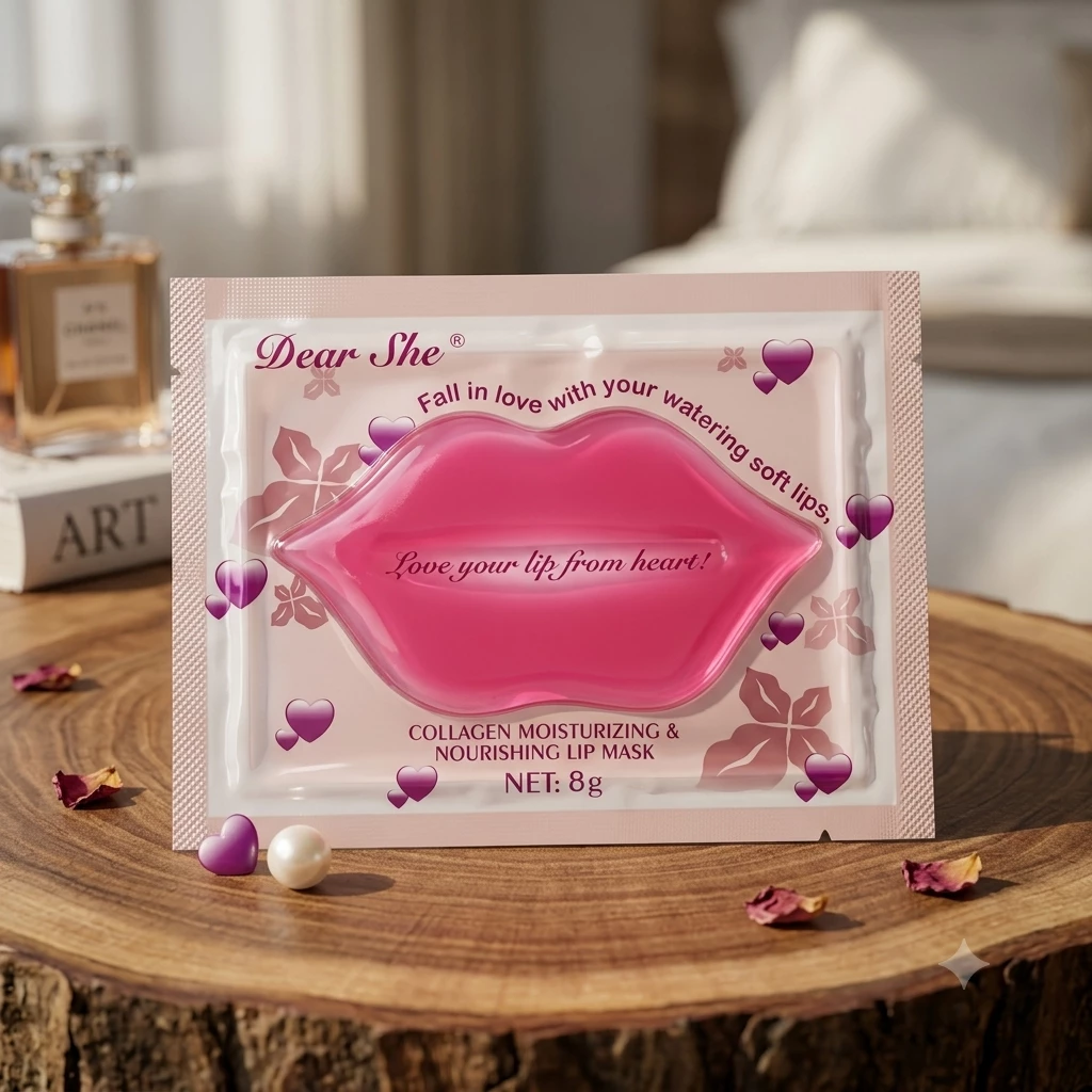 Dear She Kollagenli və Qidalandırıcı Dodaq Maskas