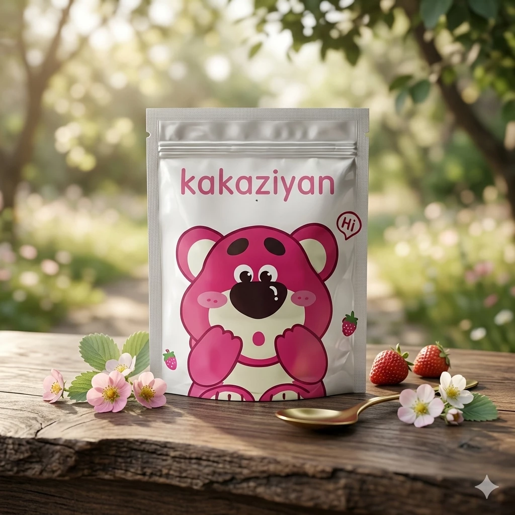 Lotso Bear dizaynlı nəmləndirici və canlandırıcı uşaq / yeniyetmə üz maskası